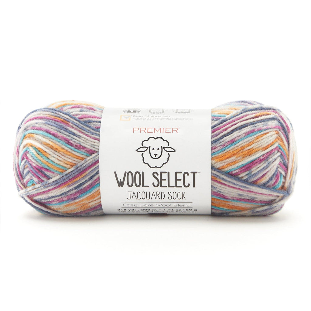 Premier Yarns Wool Select Jacquard Yarn-Rain Forest